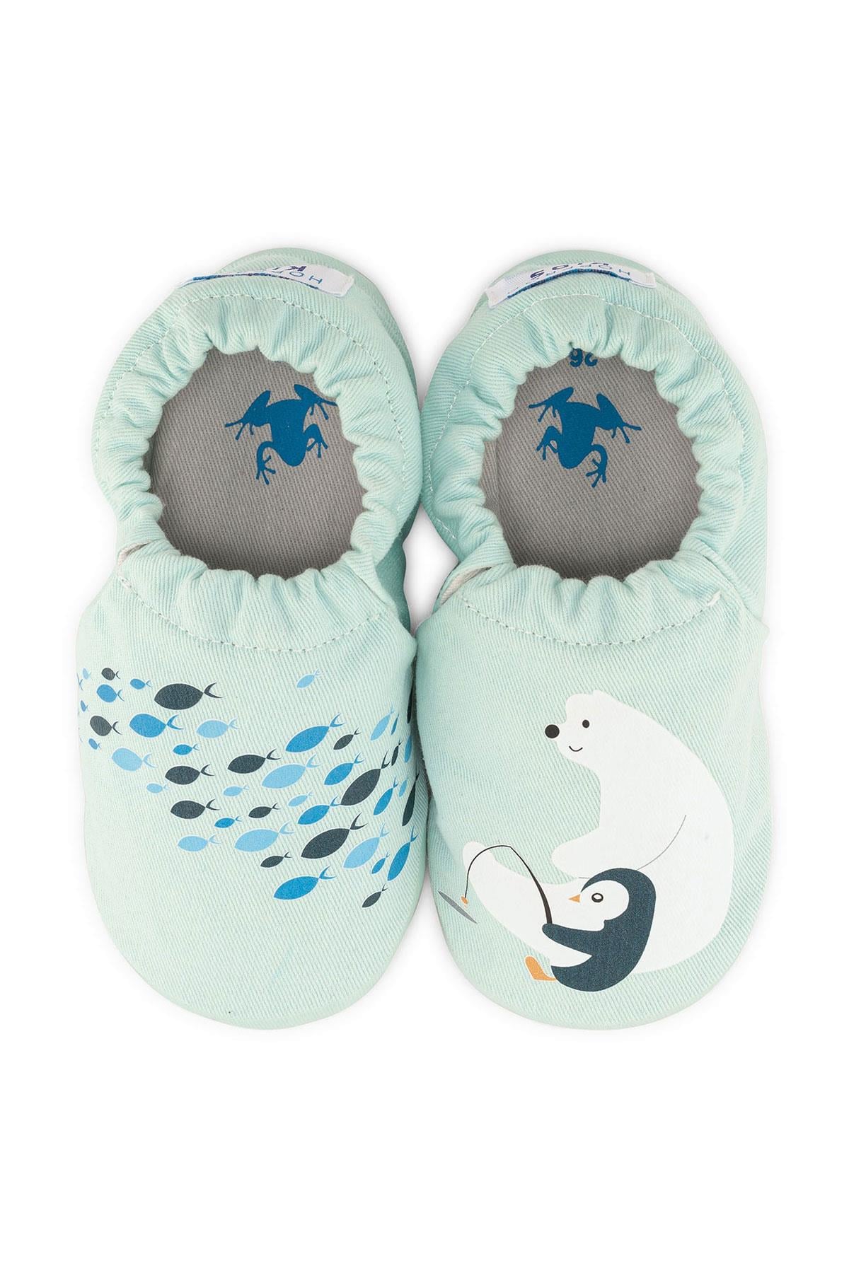 Friendly Hyper Cam Mavi Barefoot Akıllı Patik Bebek Patik Hopfrög Kids