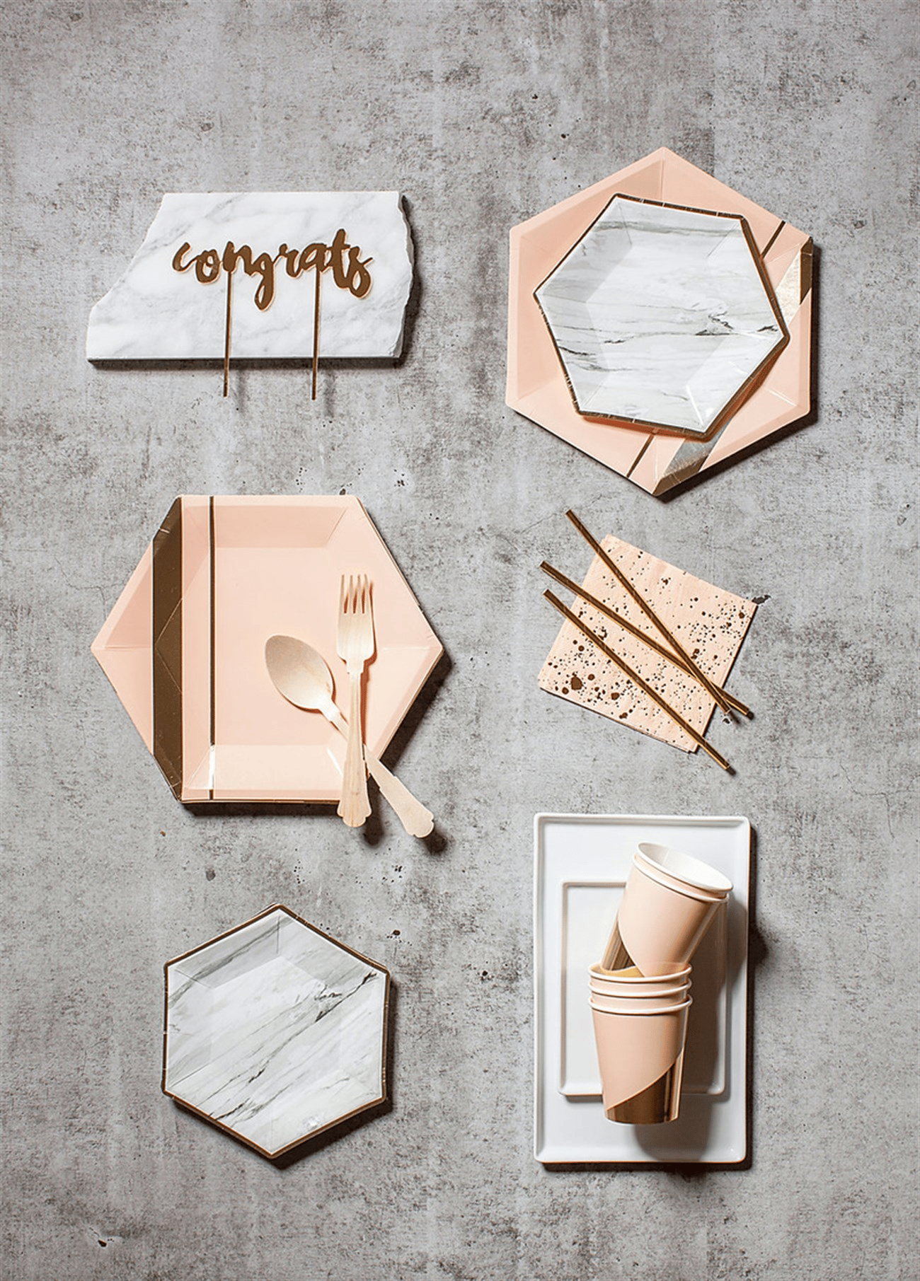 Harlow & Grey - Goddess Bardak - 8'li