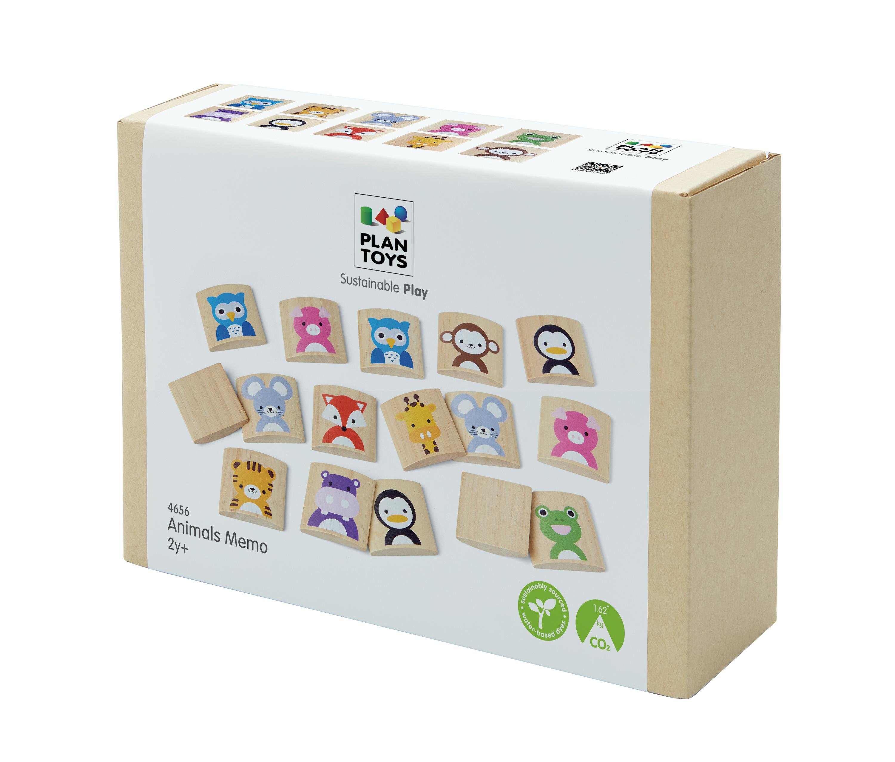 Hayvan Eşleştirme Oyunu Ahşap Oyuncaklar plantoys
