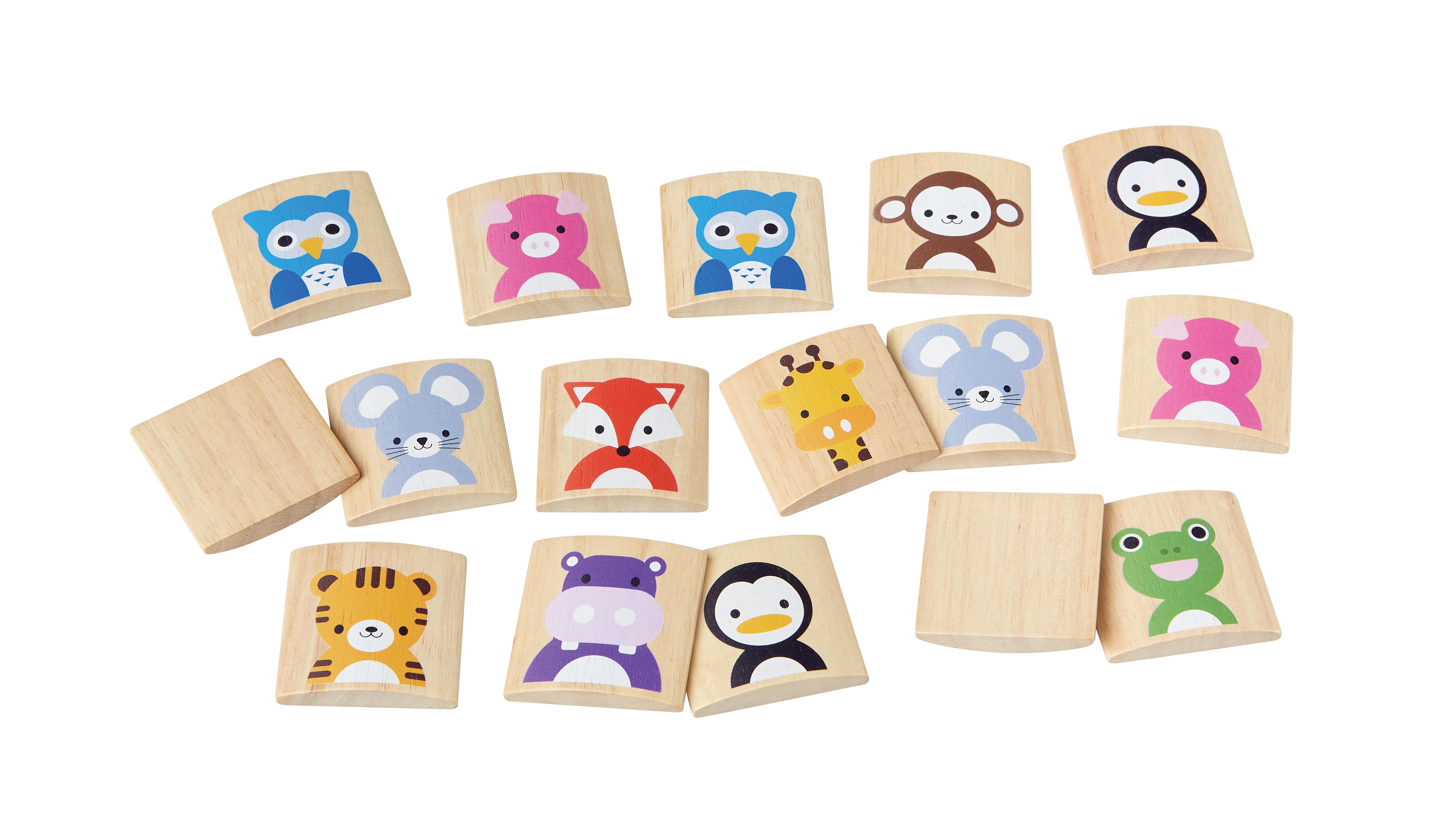 Hayvan Eşleştirme Oyunu Ahşap Oyuncaklar plantoys