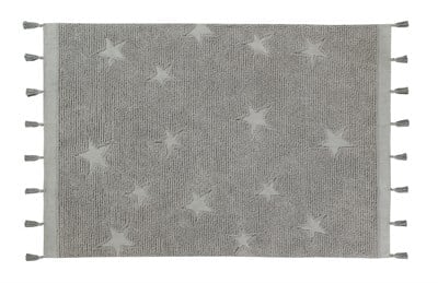 Hippy Stars Halı Gri