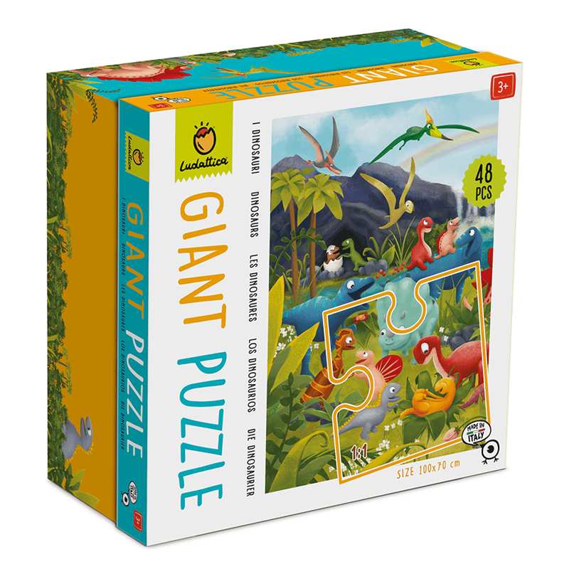 I Dinosauri - Dinosaurs - Giant Puzzle