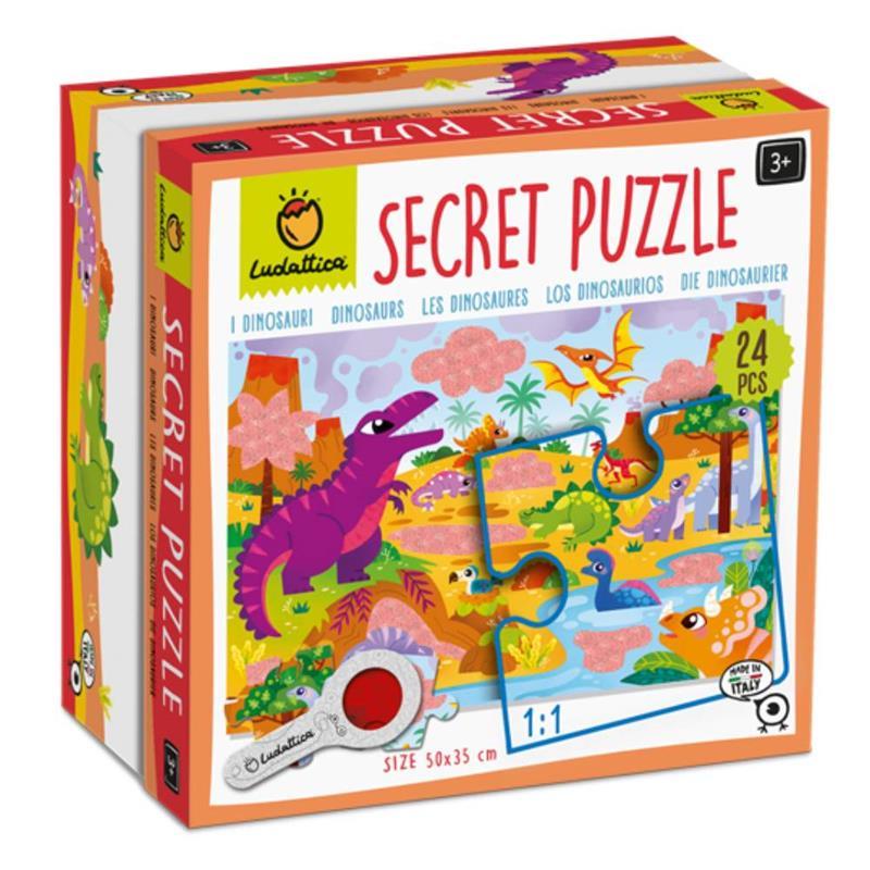 I Dinosauri - Dinosaurs - Secret Puzzle