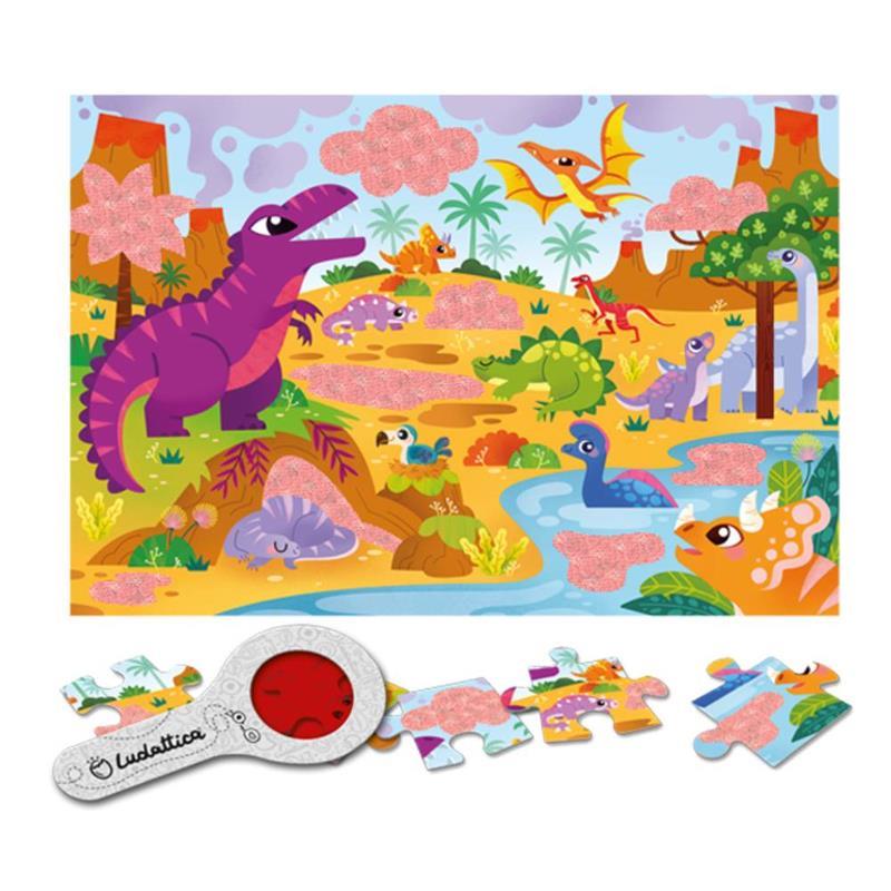 I Dinosauri - Dinosaurs - Secret Puzzle