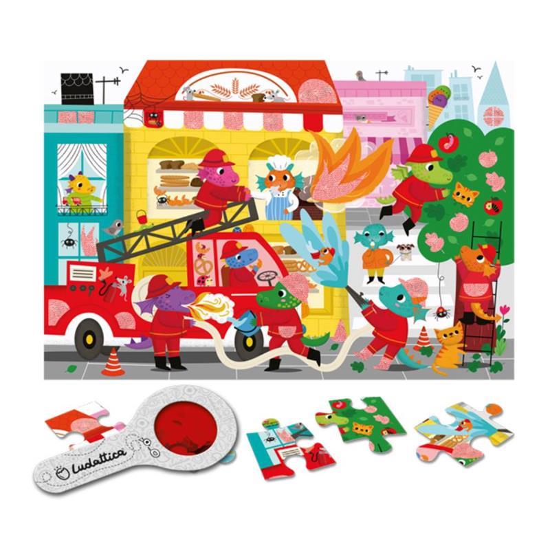 I Pompieri - Firefighters - Secret Puzzle