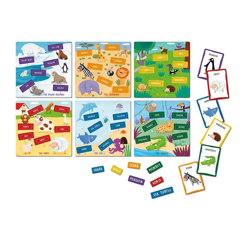 I Speak English - Animali - Giochi Montessori
