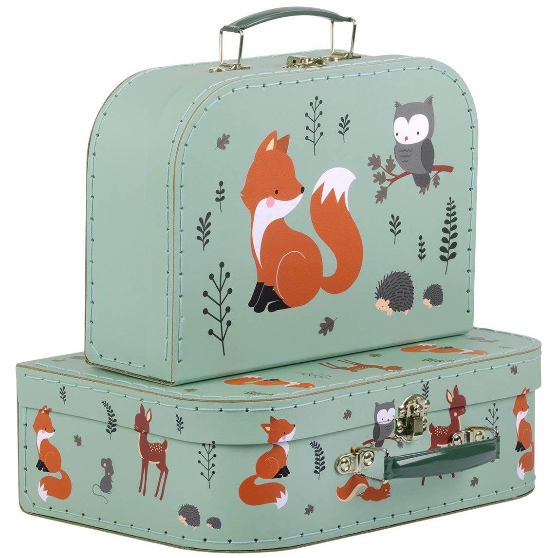 İkili Bavul Seti, Forest friends Kategorisiz A LITTLE LOVELY COMPANY