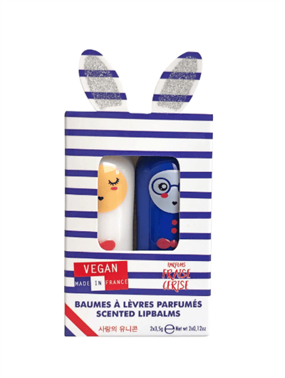 INUWET - BAUMES A LEVRES COFFRET DUO GLITTER PARIS Oje & Ruj Inuwet