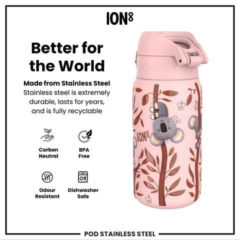 ION8 - Çocuk Su Termosu - Koala - 320 Ml - Sızdırmaz