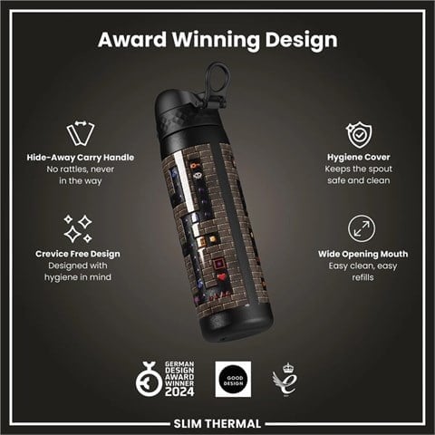 ION8 - İnce Su Termosu - Oyuncu - 500 Ml - Sızdırmaz
