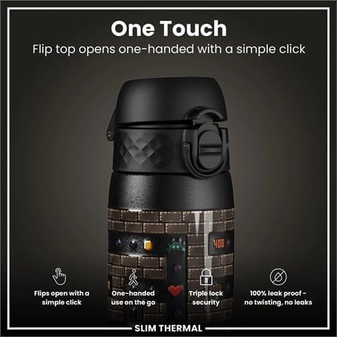 ION8 - İnce Su Termosu - Oyuncu - 500 Ml - Sızdırmaz