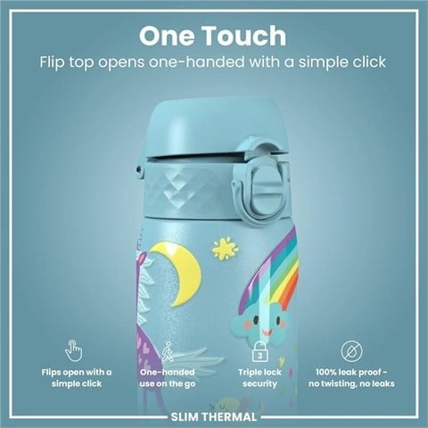 ION8 - İnce Su Termosu - Unicorn - 500 Ml - Sızdırmaz