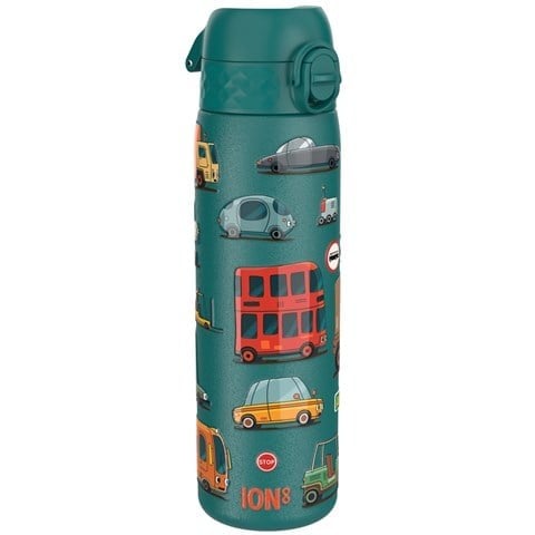 ION8 - Paslanmaz Çelik İnce Suluk - Otomobiller - 600 Ml - Sızdırmaz