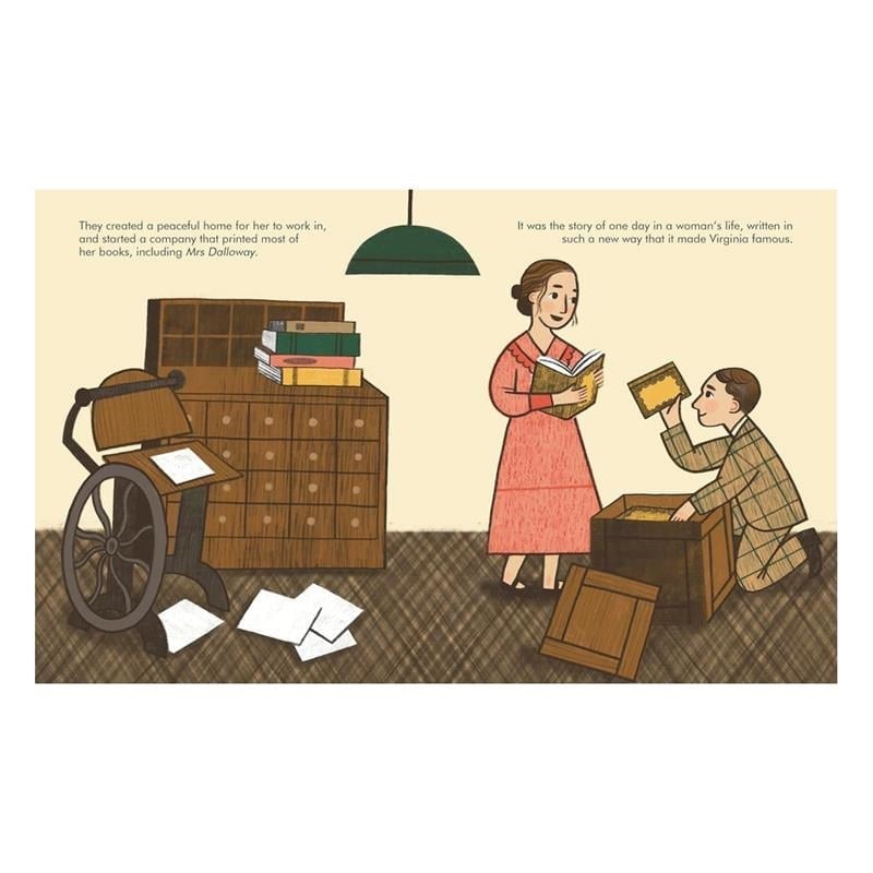 Little People Big Dreams - Virginia Woolf