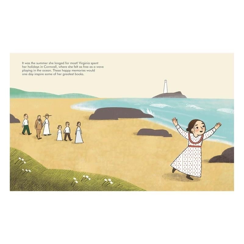 Little People Big Dreams - Virginia Woolf