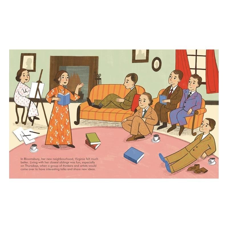 Little People Big Dreams - Virginia Woolf