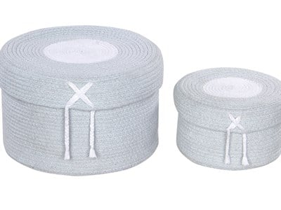 Lorena Canals Lorena Canals Candy Box Sepet Light Blue (L)) Koton Sepetler