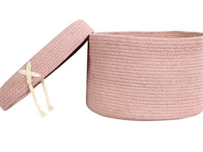 Lorena Canals Lorena Canals Candy Box Sepet Vintage Nude (L)) Koton Sepetler