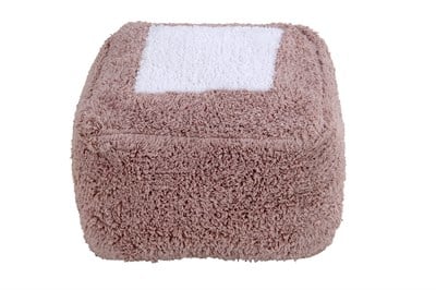 Lorena Canals Puf, Marshmallow Kare Vintage Nude Puflar Ve Minderler