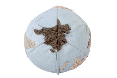 Lorena Canals Puf, World Map Puflar Ve Minderler