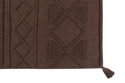 Lorena Canals Tribu Kilim Toprak Kahverengisi L Ev Koleksiyon Halıları