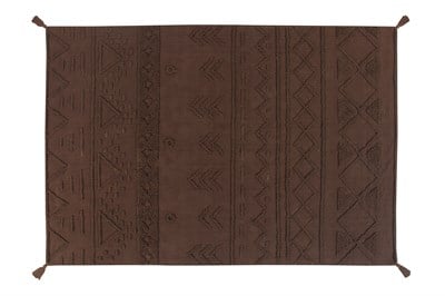 Lorena Canals Tribu Kilim Toprak Kahverengisi L Ev Koleksiyon Halıları