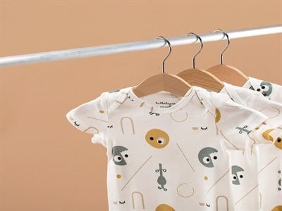 Lullalucca Kısa Kollu Body Ayva Göbek Bebek Body