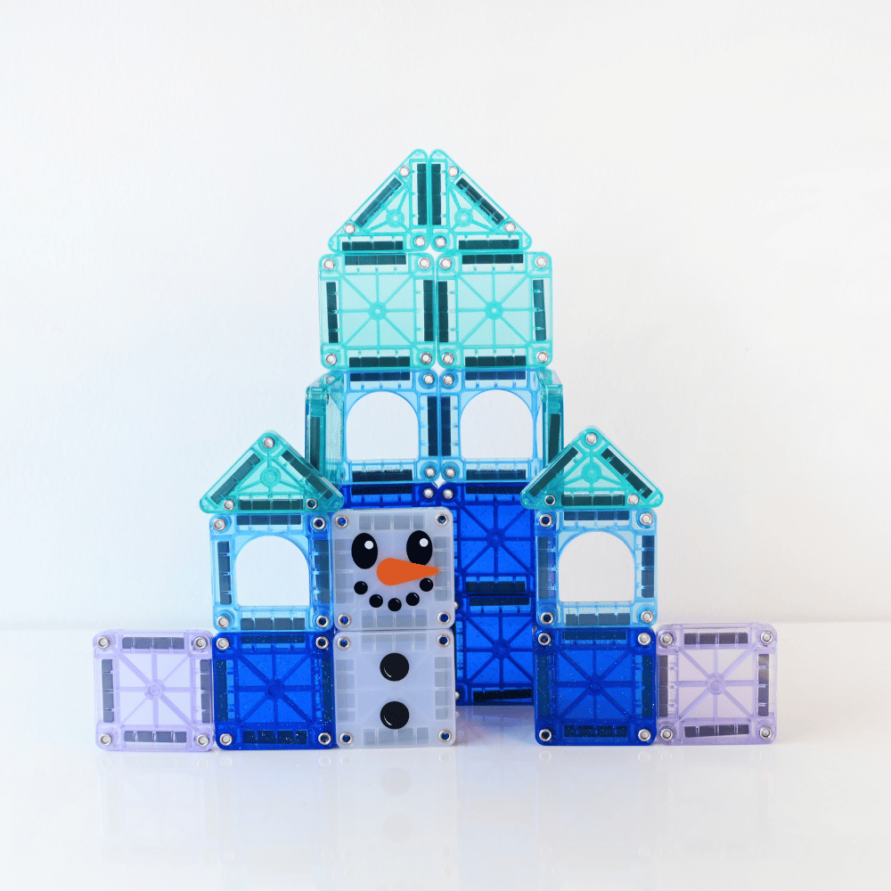 MAGNA-TILES® -  Winterwonderland Travel Set - Seyahat Seti Manyetik Bloklar - 26 Parça