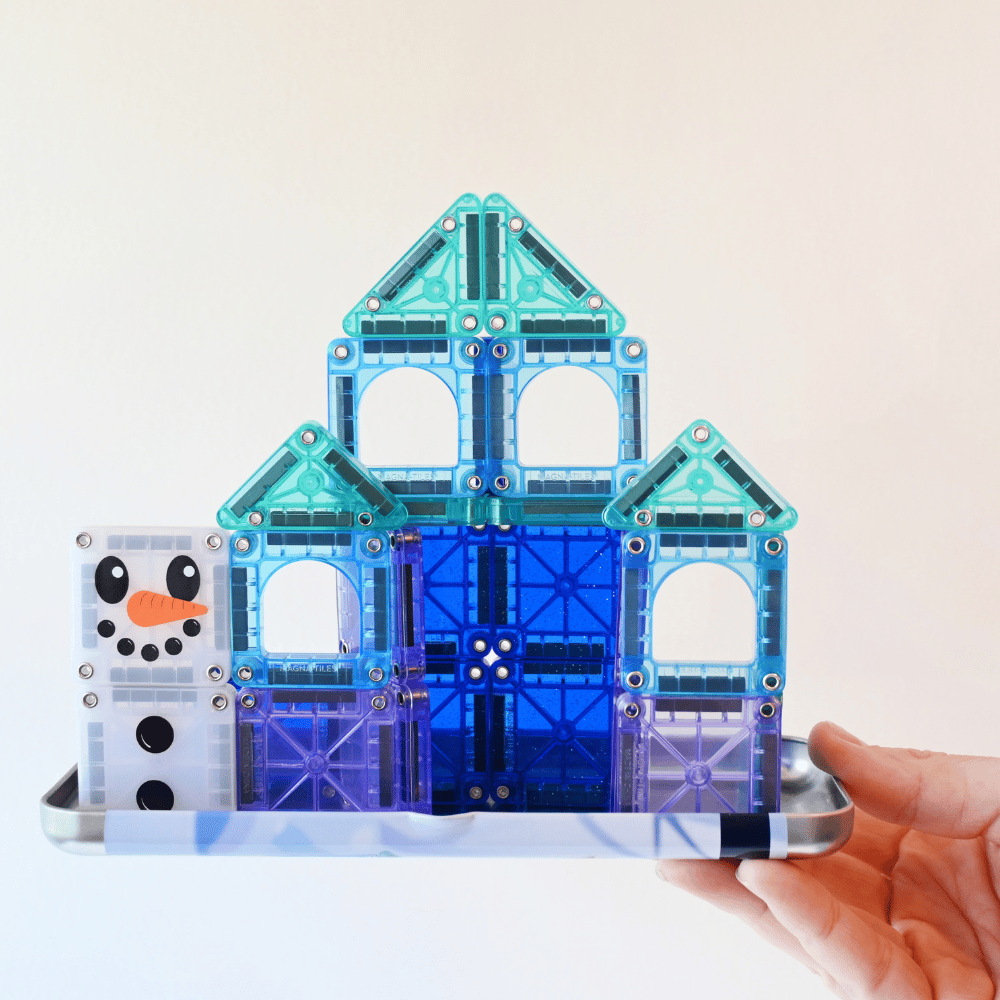 MAGNA-TILES® -  Winterwonderland Travel Set - Seyahat Seti Manyetik Bloklar - 26 Parça
