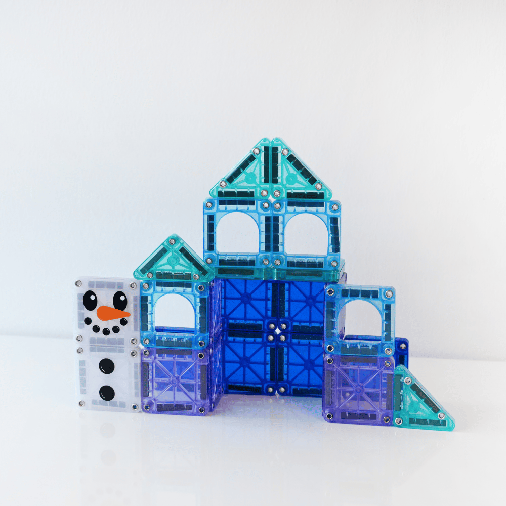 MAGNA-TILES® -  Winterwonderland Travel Set - Seyahat Seti Manyetik Bloklar - 26 Parça