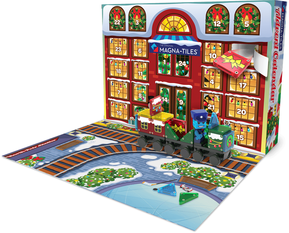 MAGNA-TILES® - Advent Calendar Manyetik Bloklar - 34 Parça