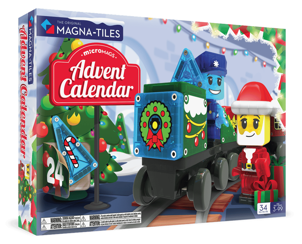 MAGNA-TILES® - Advent Calendar Manyetik Bloklar - 34 Parça