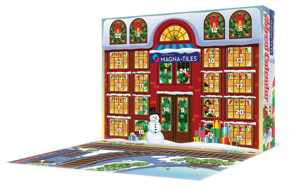 MAGNA-TILES® - Advent Calendar Manyetik Bloklar - 34 Parça
