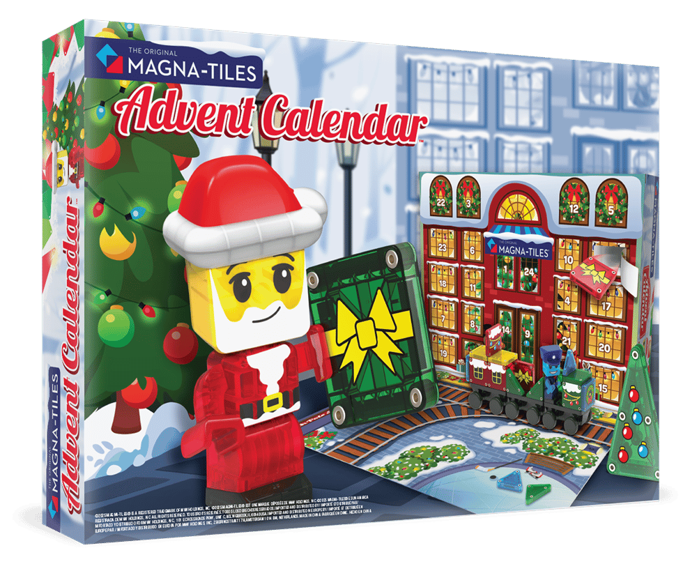 MAGNA-TILES® - Advent Calendar Manyetik Bloklar - 34 Parça