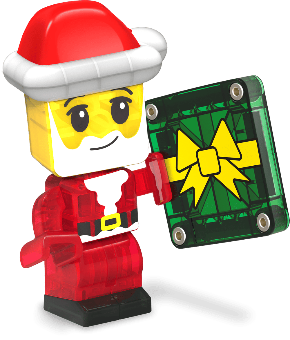 MAGNA-TILES® - Advent Calendar Manyetik Bloklar - 34 Parça