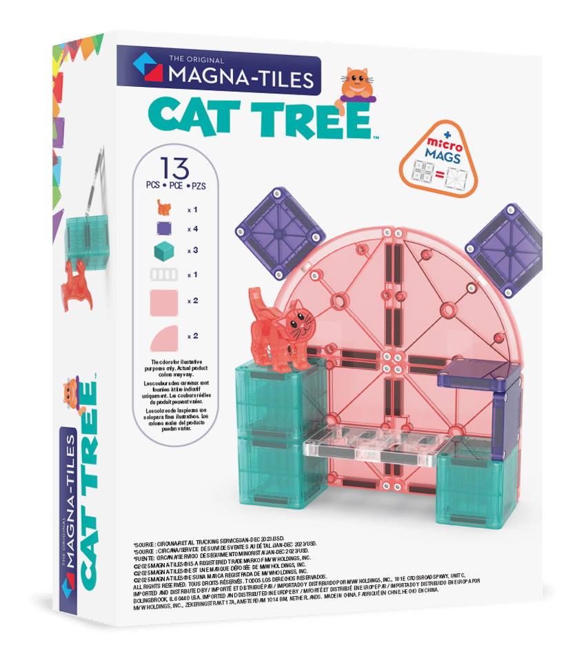 MAGNA-TILES® - Cat Tree - 13 Parça
