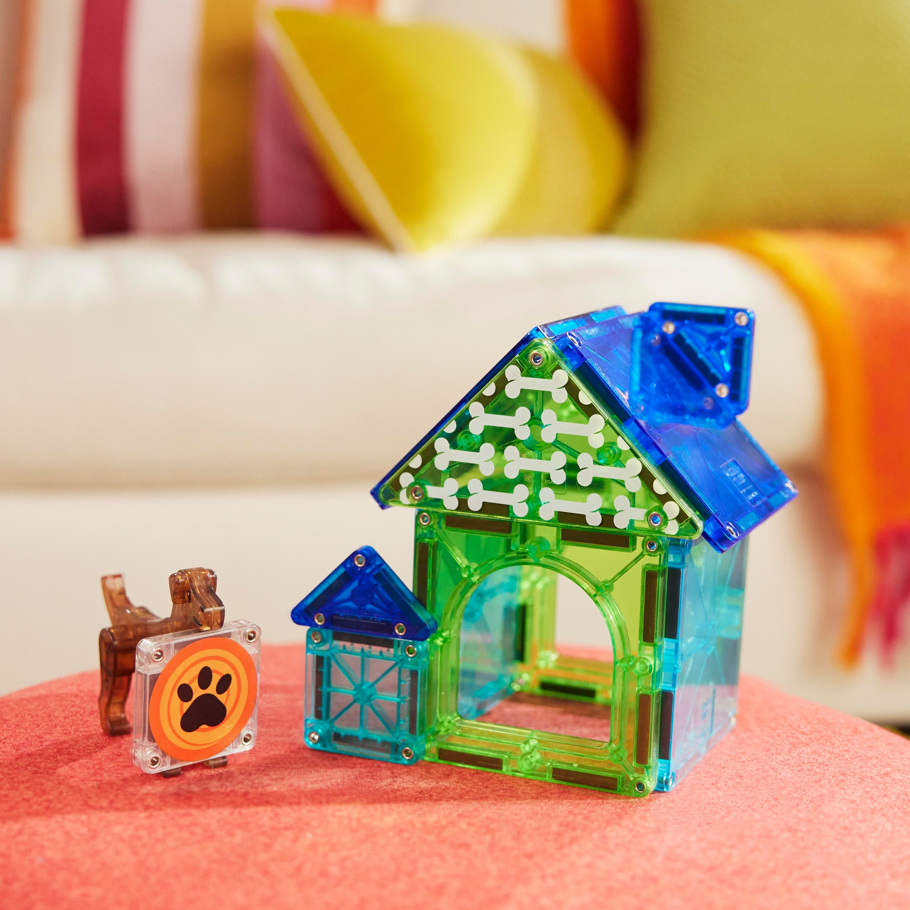 MAGNA-TILES® - Dog House - 13 Parça