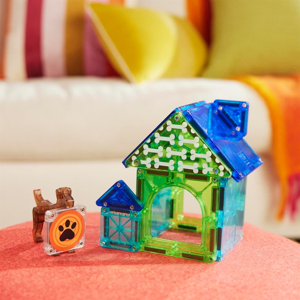 MAGNA-TILES® - Dog House Manyetik Bloklar - 13 Parça