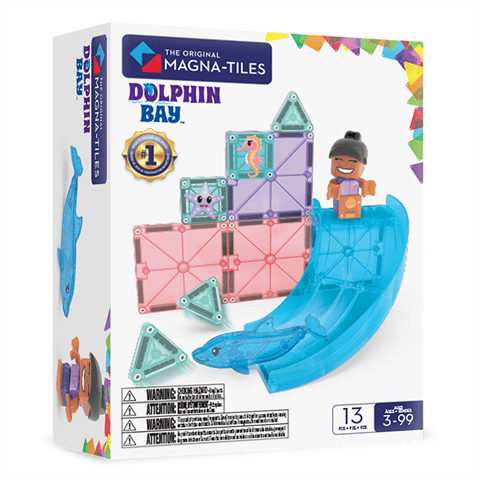 MAGNA-TILES® - Dolphin Bay Manyetik Bloklar - 13 Parça