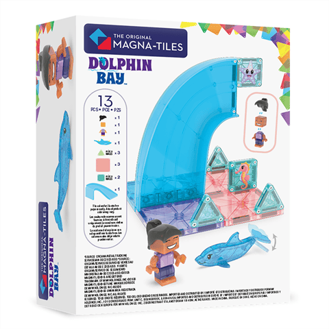 MAGNA-TILES® - Dolphin Bay Manyetik Bloklar - 13 Parça
