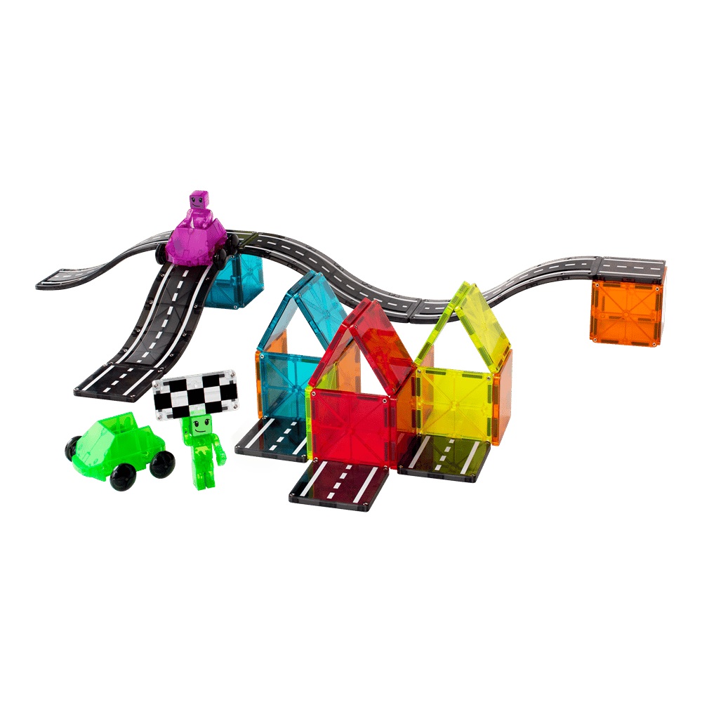 MAGNA-TILES® - Downhill Duo Manyetik Bloklar - 40 Parça