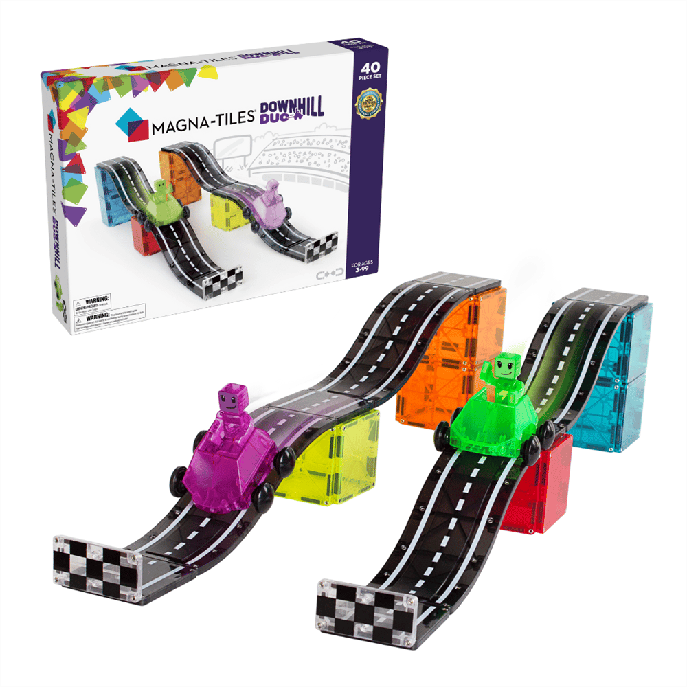 MAGNA-TILES® - Downhill Duo Manyetik Bloklar - 40 Parça