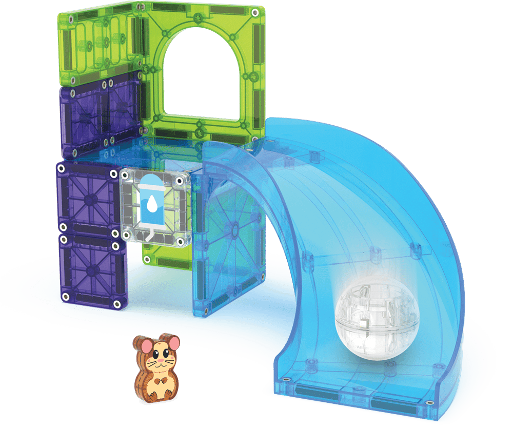 MAGNA-TILES® - Hamster Ball Manyetik Bloklar - 13 Parça