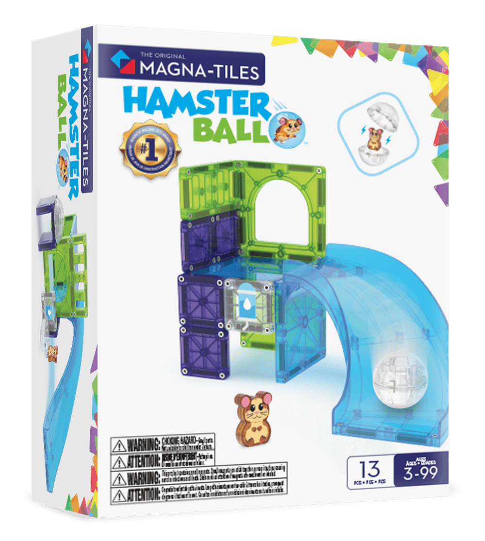 MAGNA-TILES® - Hamster Ball Manyetik Bloklar - 13 Parça