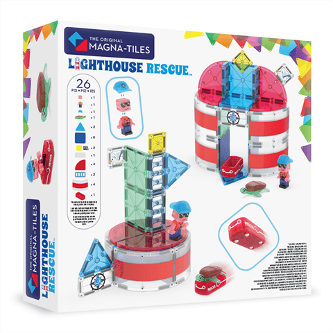 MAGNA-TILES® - Lighthouse Rescue Manyetik Bloklar - 25 Parça