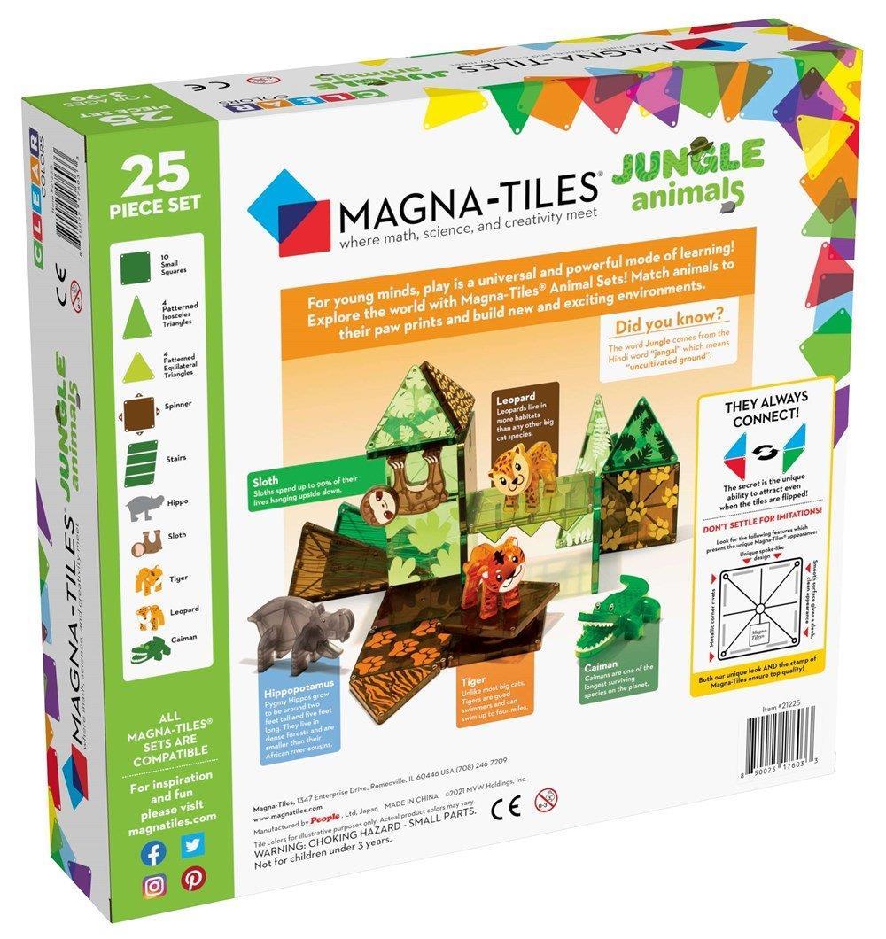 MAGNA-TILES® - Orman Manyetik Bloklar - 25 Parça