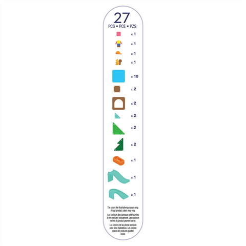 MAGNA-TILES® - Ragin Rapids Manyetik Bloklar - 27 Parça