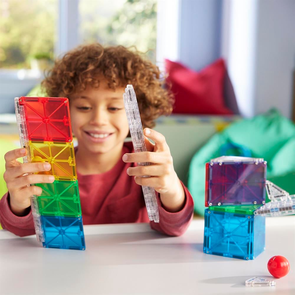 MAGNA-TILES® - Rail Racers Manyetik Bloklar - 33 Parça