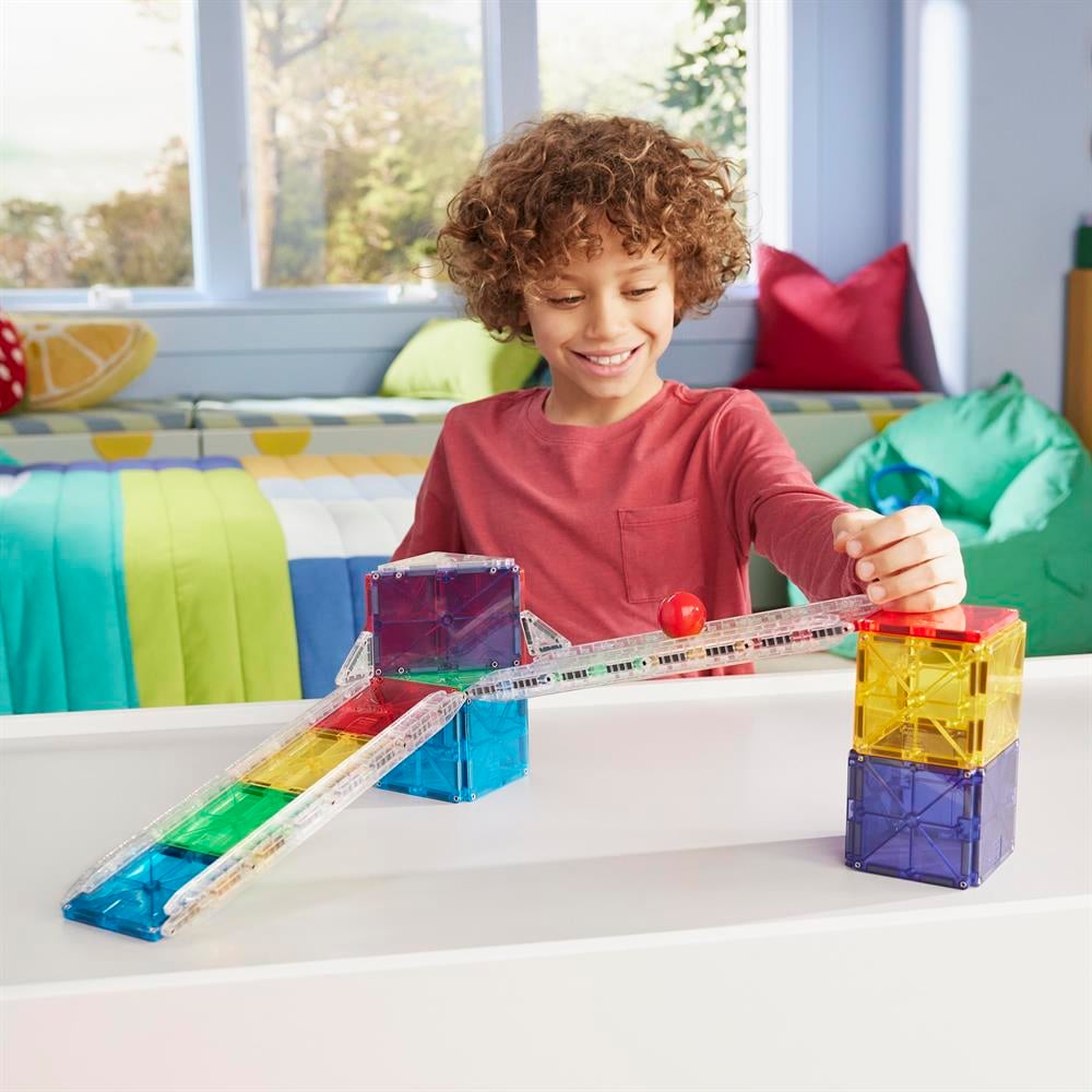 MAGNA-TILES® - Rail Racers Manyetik Bloklar - 33 Parça