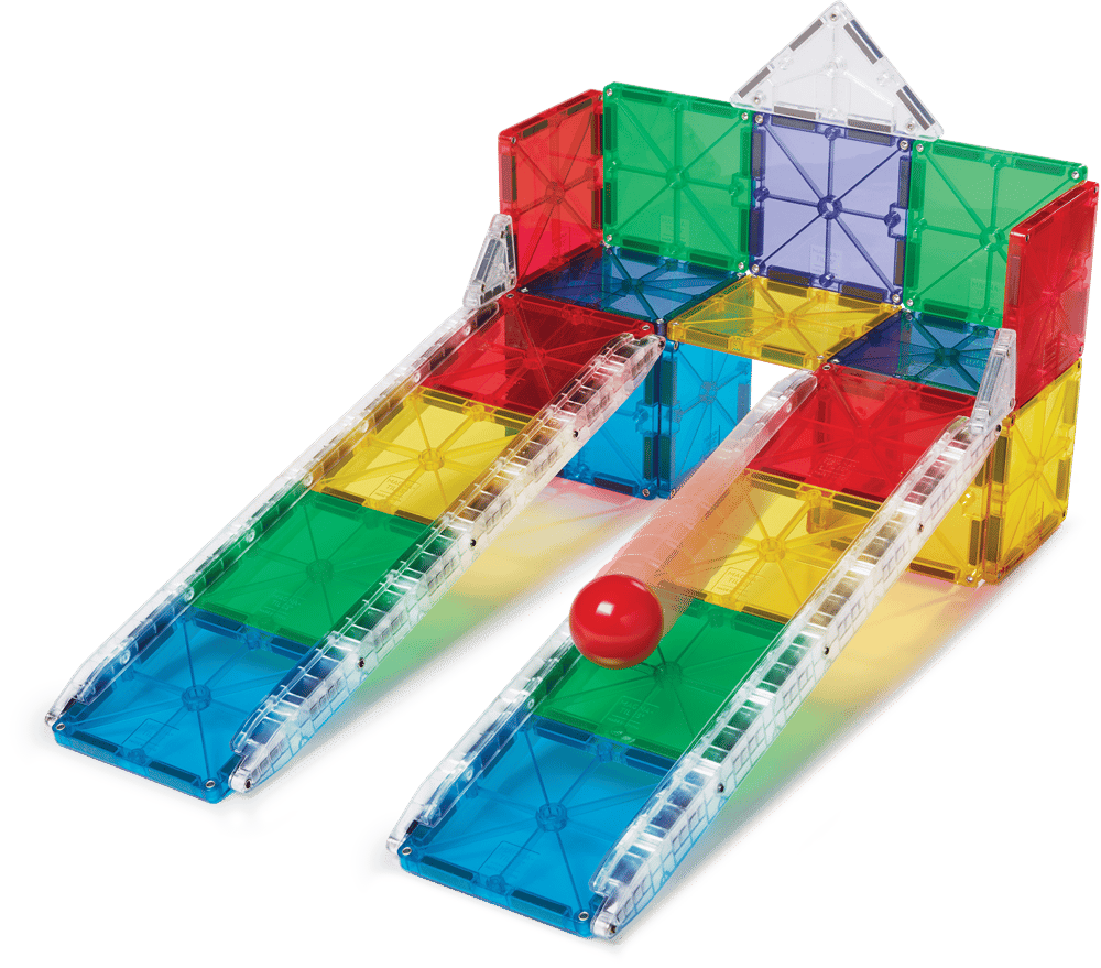 MAGNA-TILES® - Rail Racers Manyetik Bloklar - 33 Parça